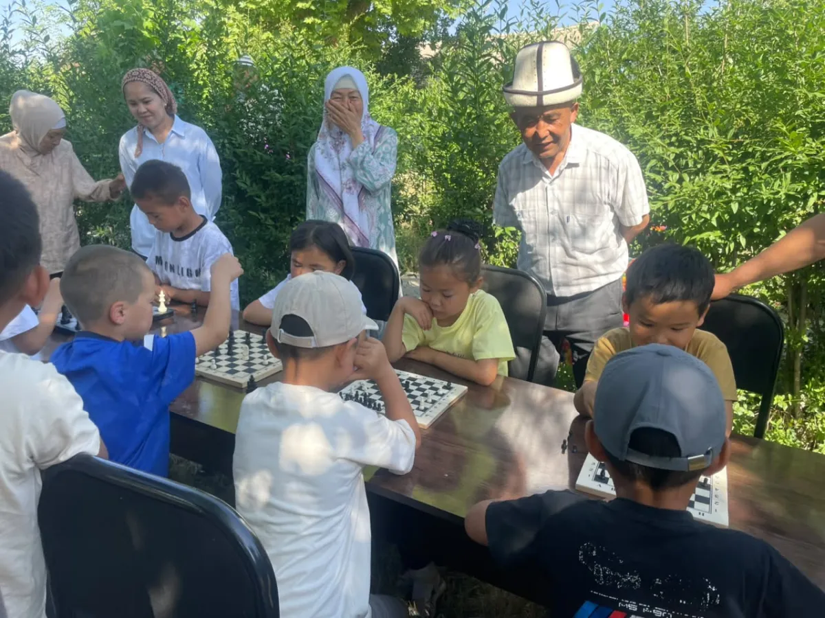 Самаркандек айыл өкмөтүндө шашки боюнча мелдеш өткөрүлдү